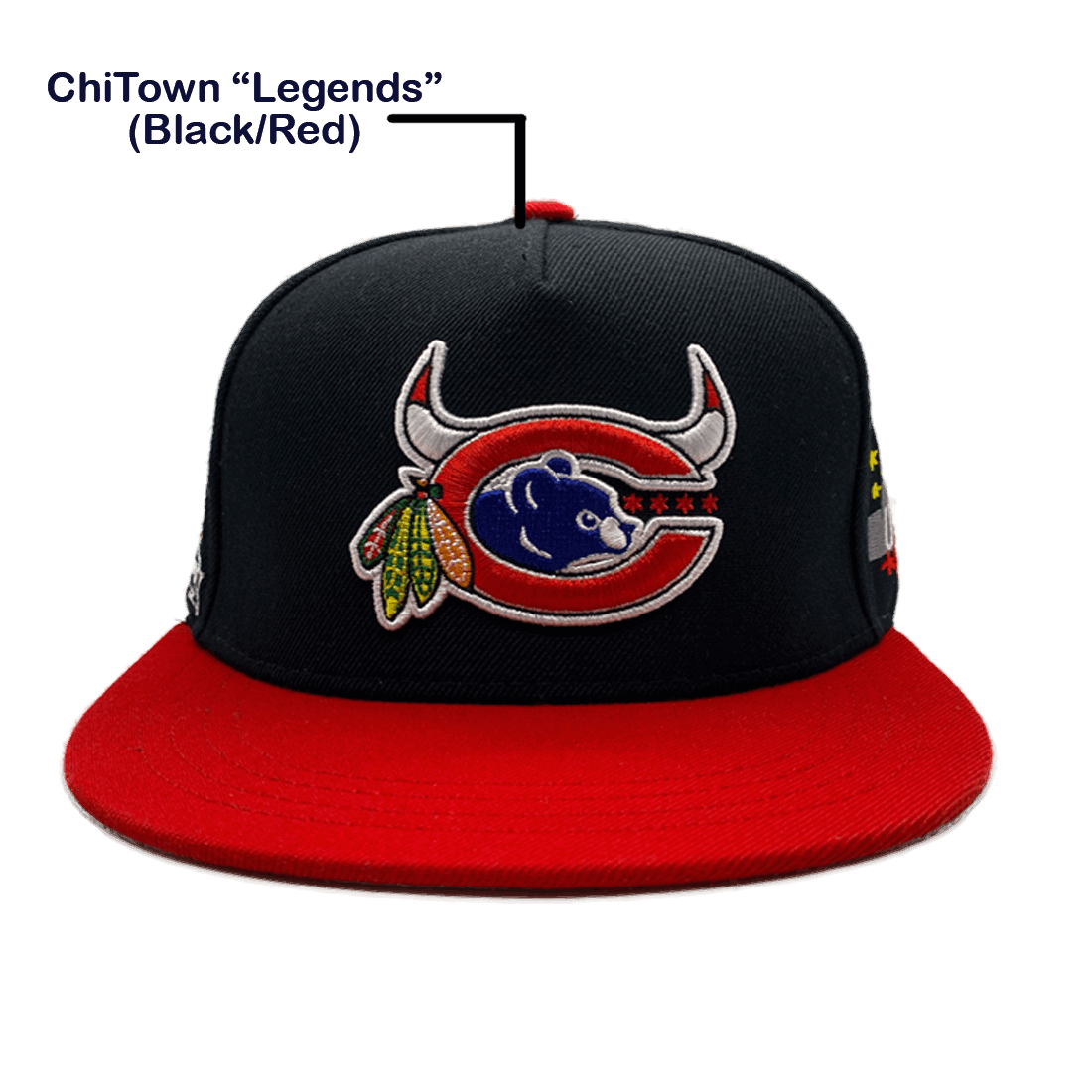 ChiTown Legends (Blk/Red) - Unusual Genes Clothing