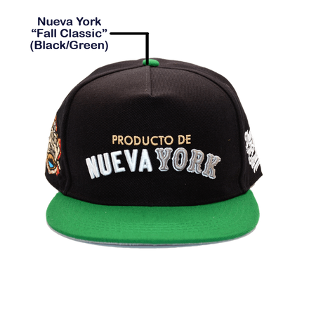 Nueva York "Fall Classic" (Black/Green) - Unusual Genes Clothing