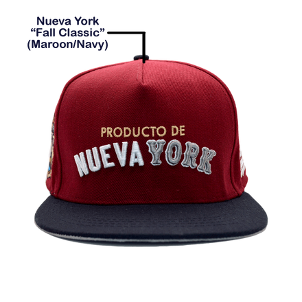 Nueva York "Fall Classic" (Maroon/Navy) - Unusual Genes Clothing